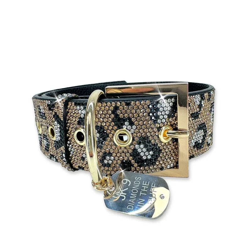 Jacqueline Kent - Collar - Gold Leopard - Large