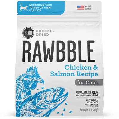 Rawbble - Cat - Chicken & Salmon 3.5oz
