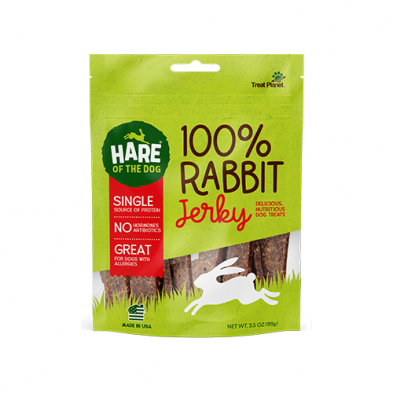 Hare of the dog rabbit jerky 3.5oz
