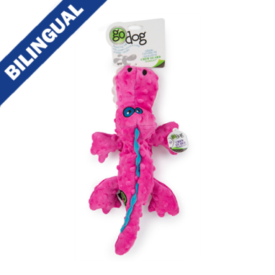 Toys - GoDog - Chew Guard - Squeaky Gator - Large
