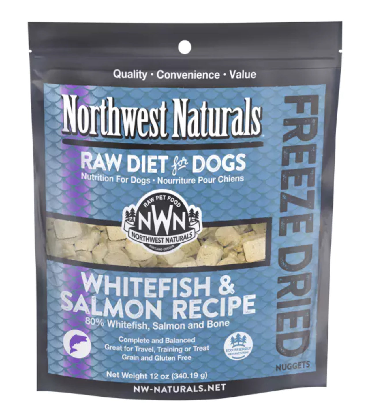 Northwest Naturals Whitefish & Salmon Recipe 340g