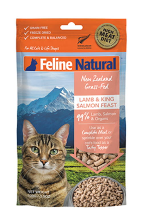 Feline Natural - Lamb & King Salmon Feast - 100g