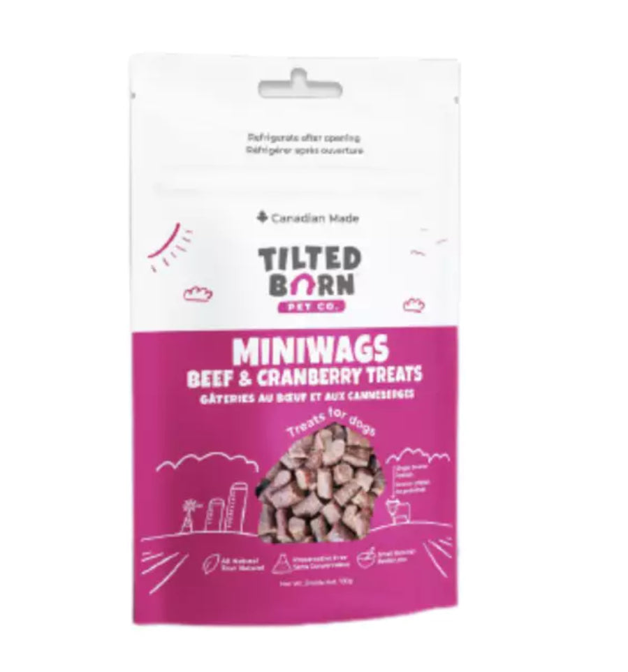 Tilted Barn - Mini-Wags - Beef & Cranberry Treats