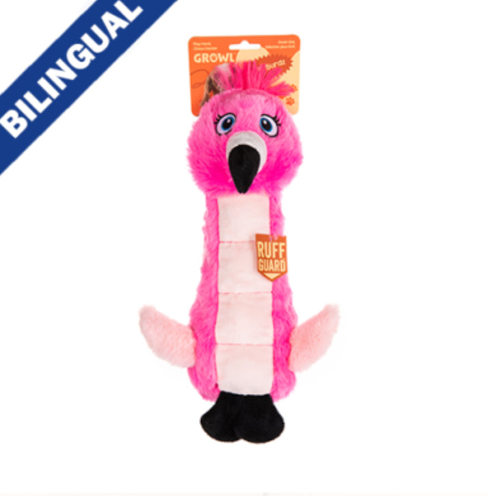 Toys - Growl - Belly Burds - Fiona The Flamingo