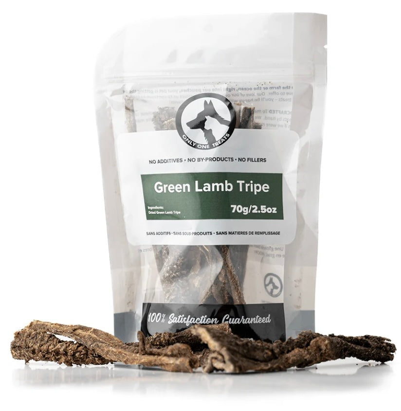 Only One Treat - Green Lamb Tripe - 70g