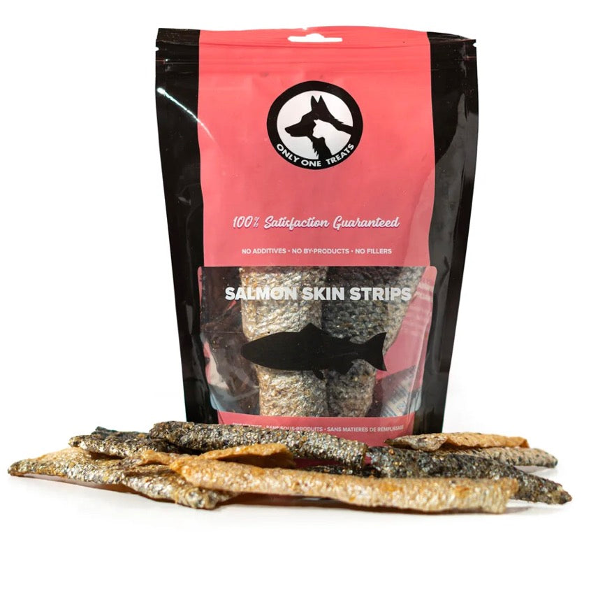 Only One Treats - Salmon Skin Strips - 85g
