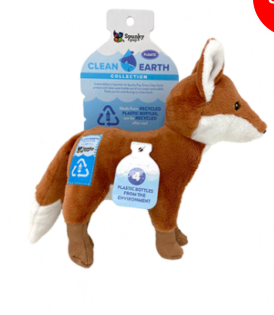 Toys - Spunky Pup - Clean Earth - Fox