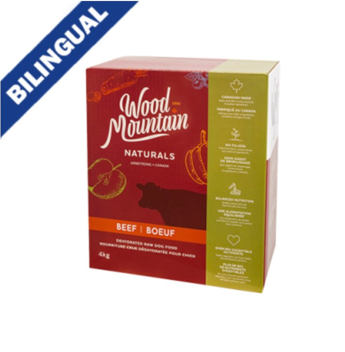 Wood Mountain Naturals - Dehydrated Raw - Beef - 4kg