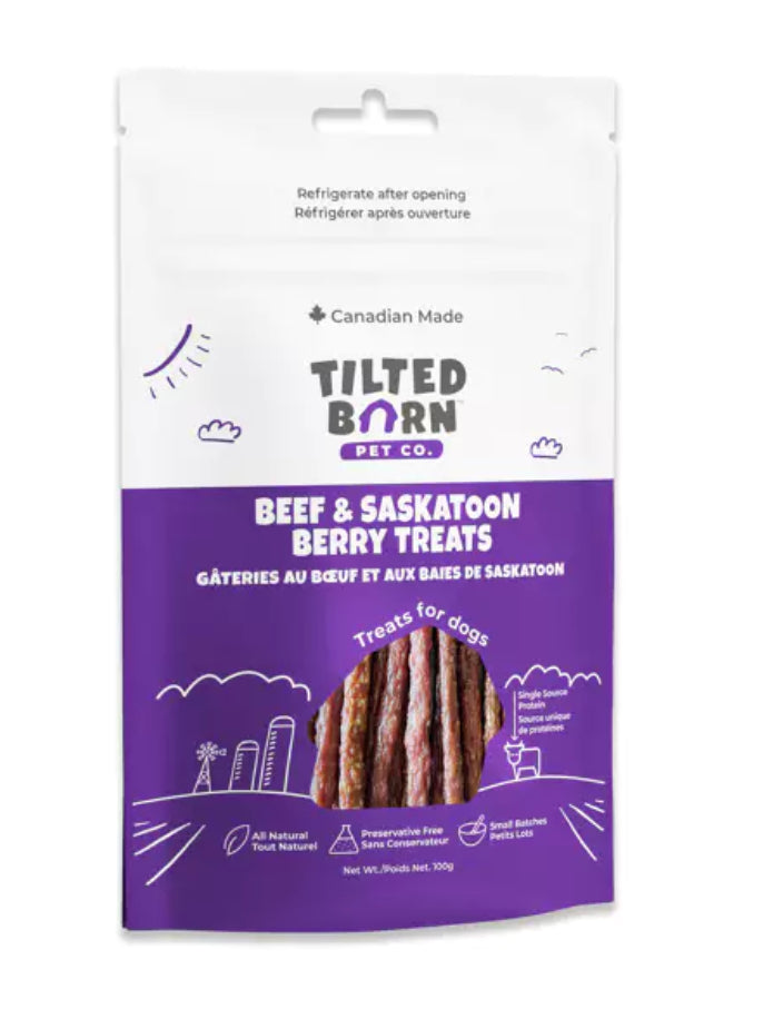 Tilted Barn - Beef & Saskatoon Berry - Treats