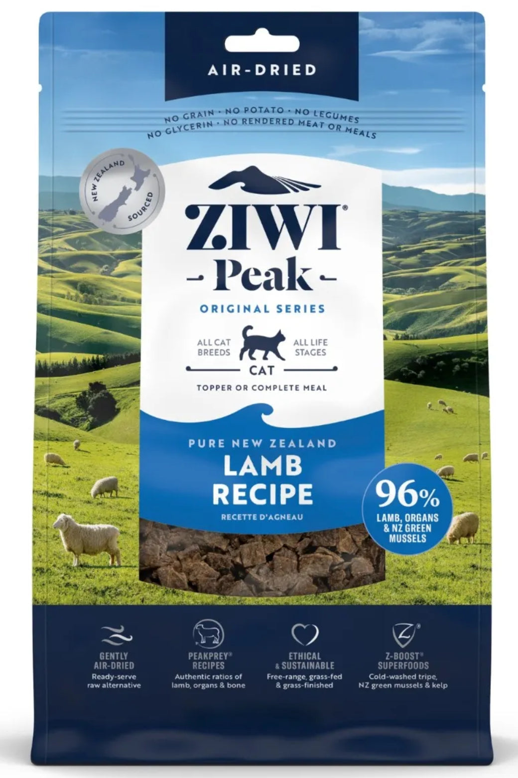Ziwi - Cat - Lamb Recipe - 400g