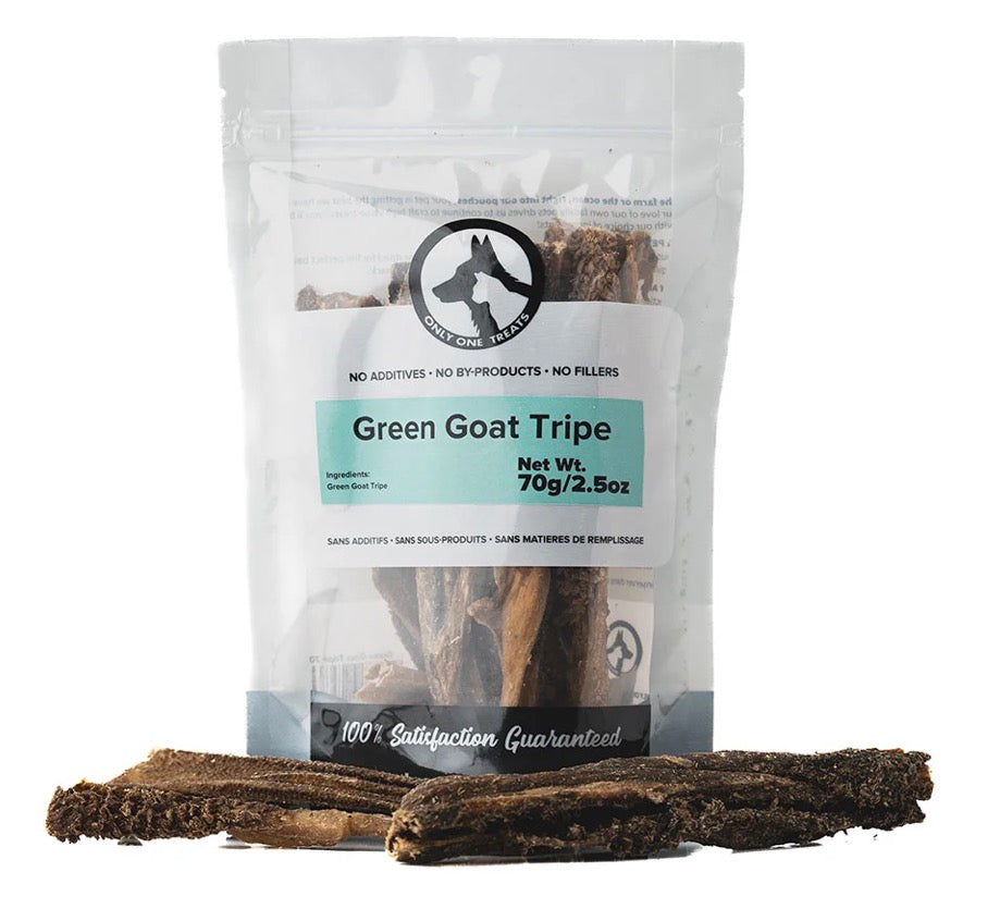 Only One Treat - Green Goat Tripe - 70g