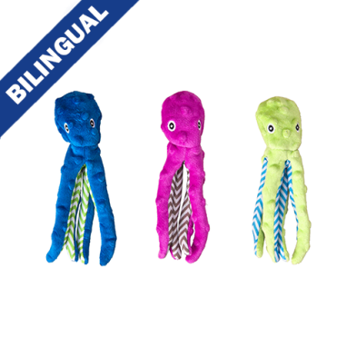 Toys - Lil Spots - Assorted Octopus 8”