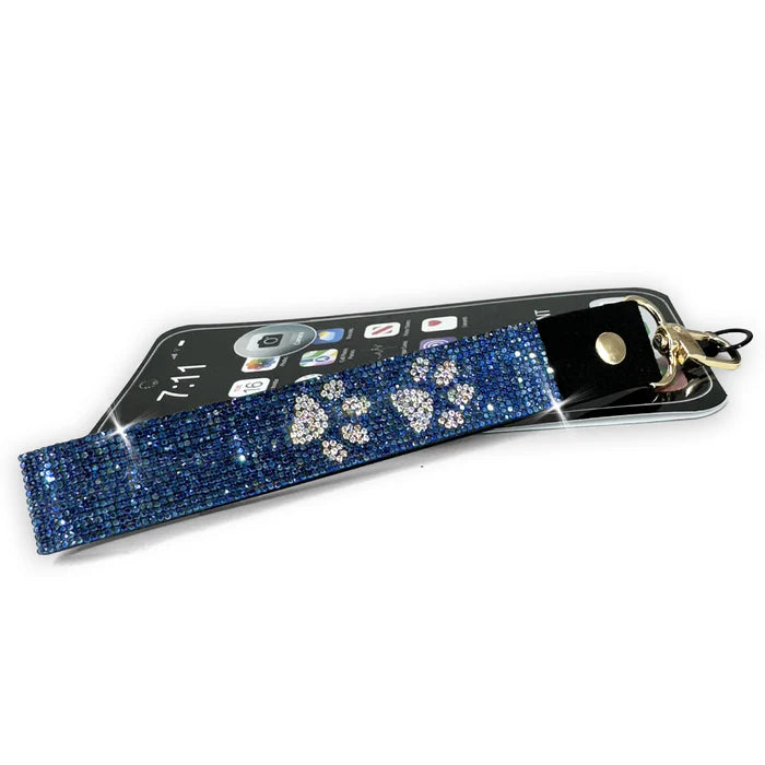 Jacqueline Kent - Wrist Lanyard - Blue Paws