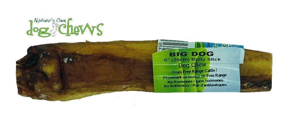 Natures Own 6” Big Dog Bully