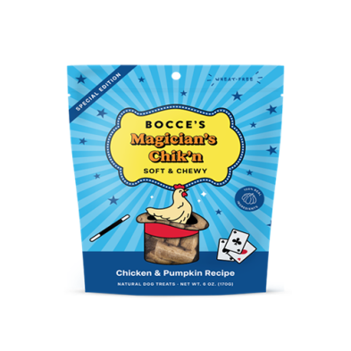 Bocce’s Bakery - Soft & Chewy - Chicken & Pumpkin - Magician’s chik’n