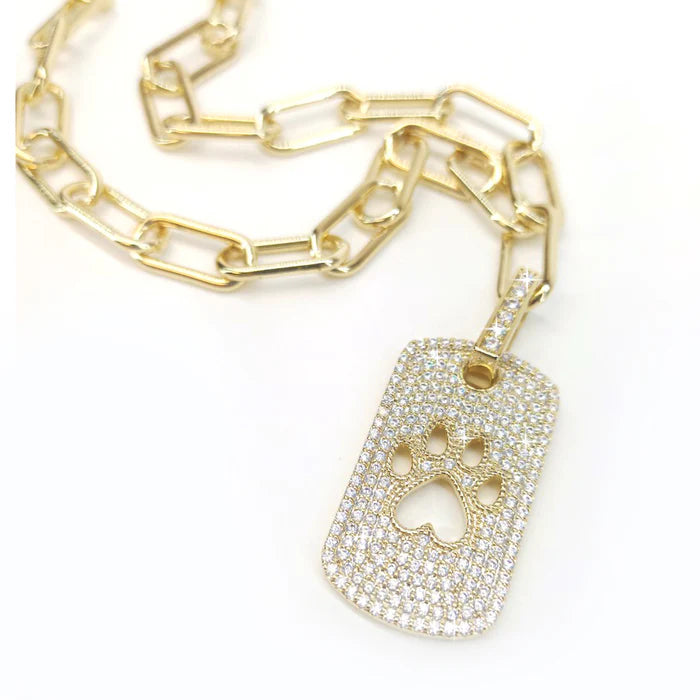 Jacqueline Kent - Necklace Paw - Gold