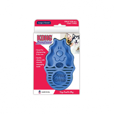 Kong - ZoomGroom - Blue Boysenberry - Large