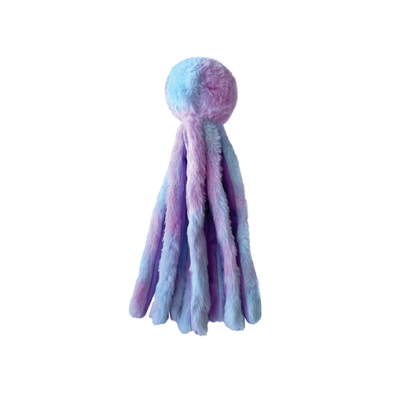 Toys - Foufou Brands - Foufit - Fuzzy Wuzzy - Octopus - Pink/Purple 16.5”