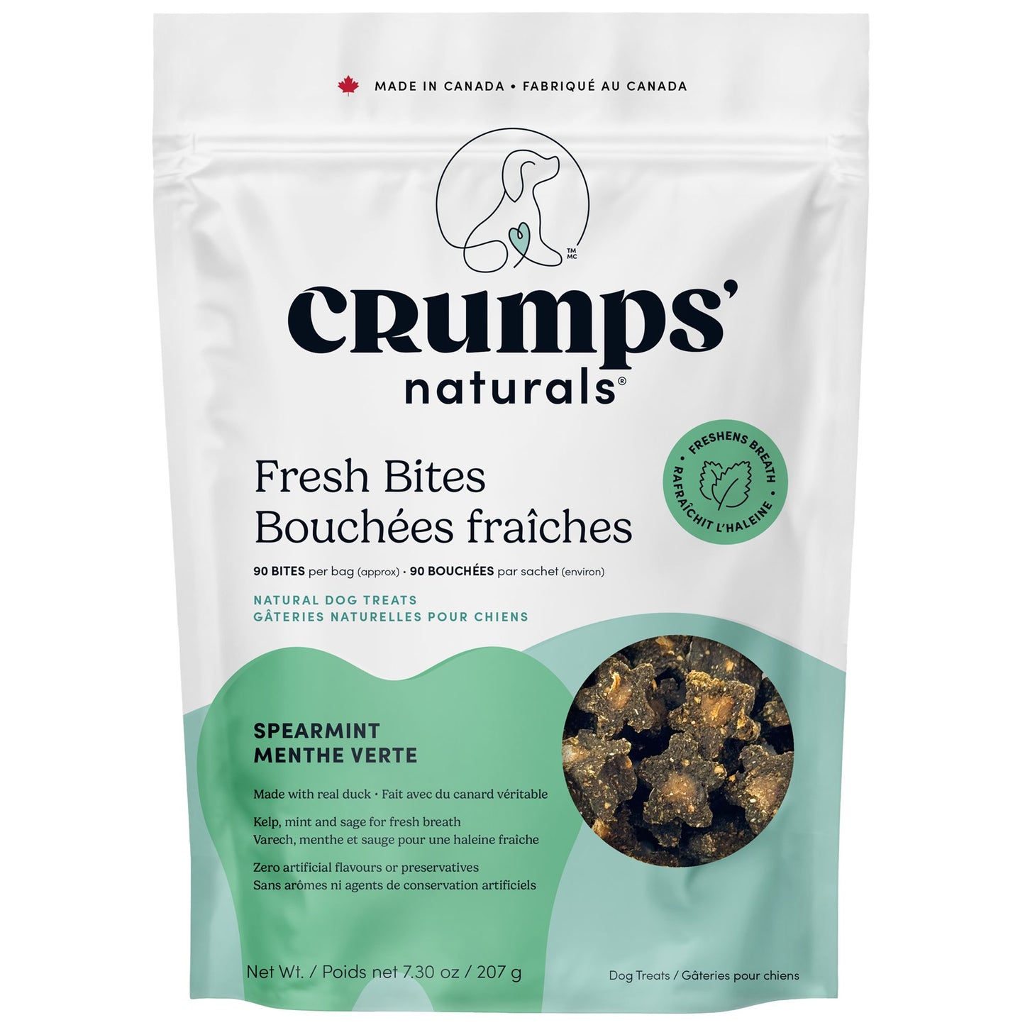 Crumps - Fresh Bites - Spearmint - 207g