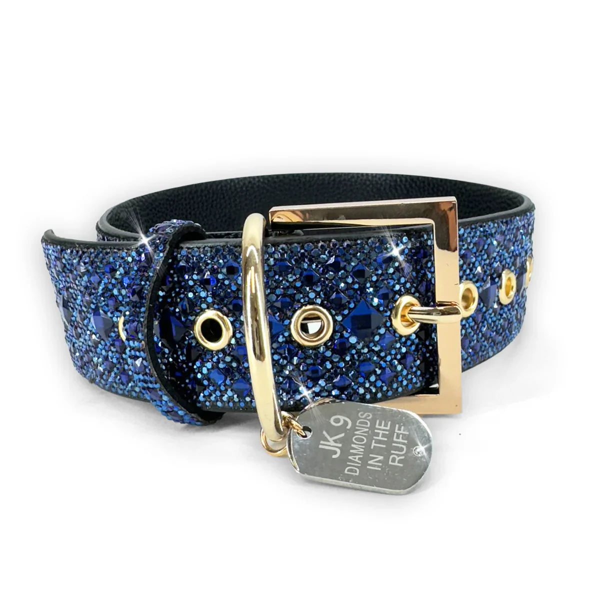Jacqueline Kent - Collar - Blue Diamonds - Large
