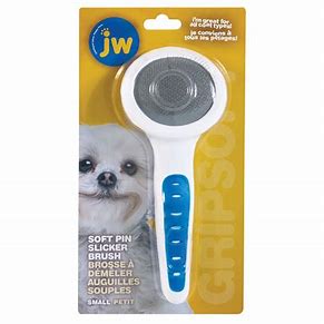 JW Gripsoft soft slicker brush soft pins