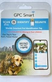 GPC Smart Digital Pet ID Tag