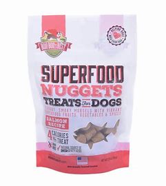 Boo Boo’s Best superfood nuggets treats for dogs Salmon recipe