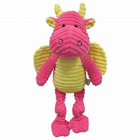 Toys fouFIT knotted dragon Pink lg