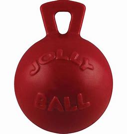 Toys Jolly pets tug n toss red 8” ball freedom pets