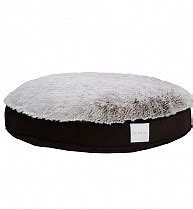 Bed Kort and Co Funky Fur grey round bed