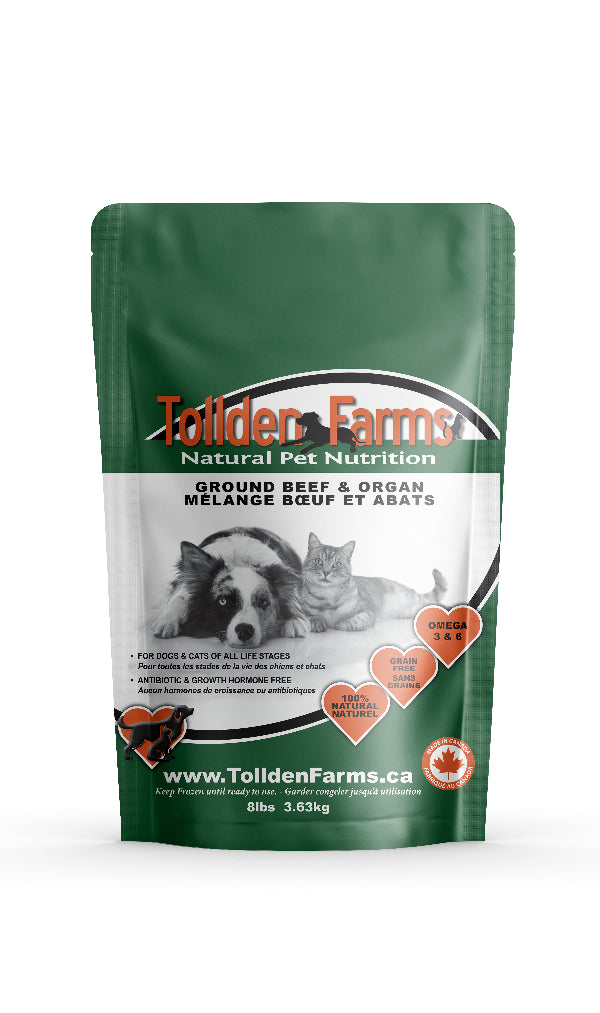Tollden Farms - Ground Beef & Organ - 8lb