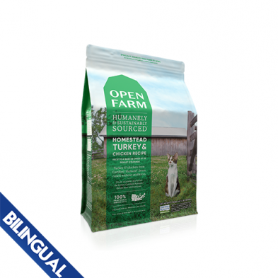 OPEN FARM® HOMESTEAD TURKEY & CHICKEN DRY CAT FOOD 4 LB