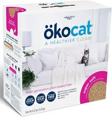OKOCAT Soft Step Natural Wood Clumping Litter 8.4lbs