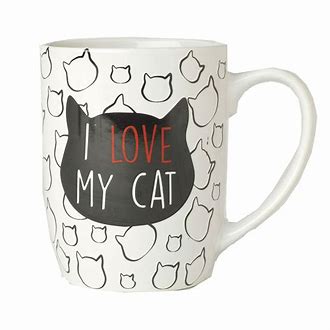 PETRAGEOUS I LOVE MY CAT MUG 24oz