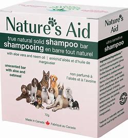 Natures Aid true natural solid shampoo bar-UNSCENTED