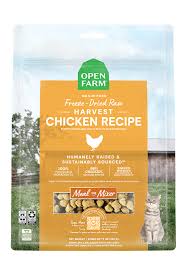OPEN FARM® HARVEST CHICKEN FREEZE-DRIED RAW MORSELS FREEZE-DRIED CAT FOOD 9OZ