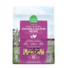 OPEN FARM® CHICKEN & SALMON FREEZE-DRIED RAW MORSELS FREEZE-DRIED CAT FOOD 3.5OZ
