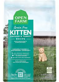 Open Farm Grain Free Kitten Chicken and Turkey Dry Cat Food 2lb