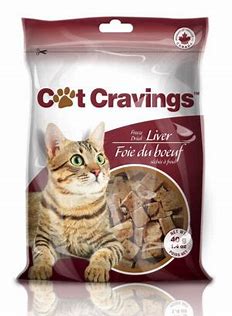CAT CRAVINGS ® FREEZE DRIED BEEF LIVER 40 GM CAT TREAT