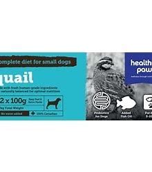 Healthy paws quail