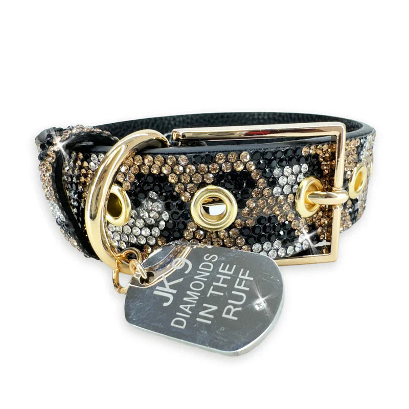 Jacqueline Kent - Collar - Gold Leopard - Medium