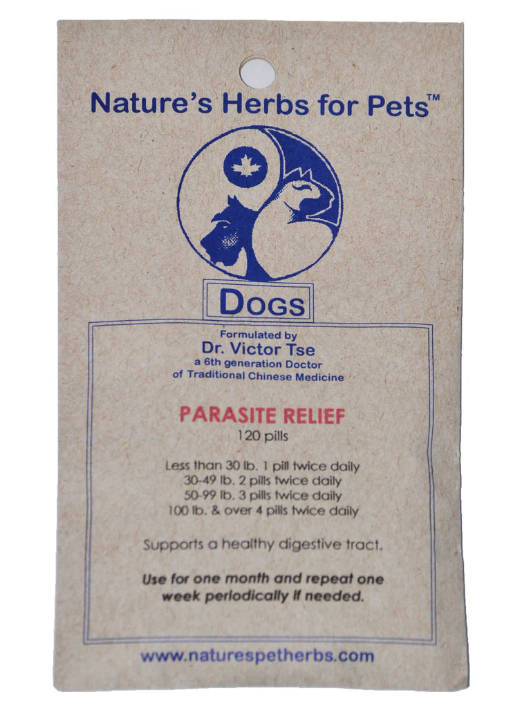 NHP Parasite Relief 120 pills