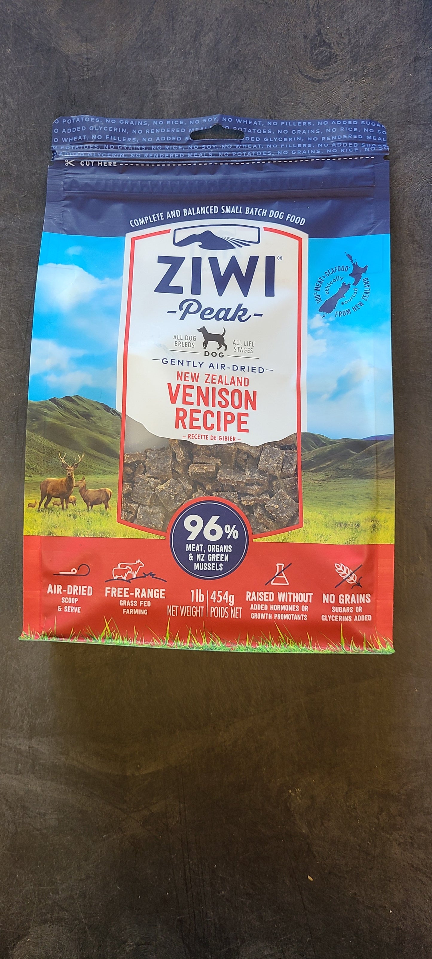 Ziwi - Dog - Venison Recipe - 454g