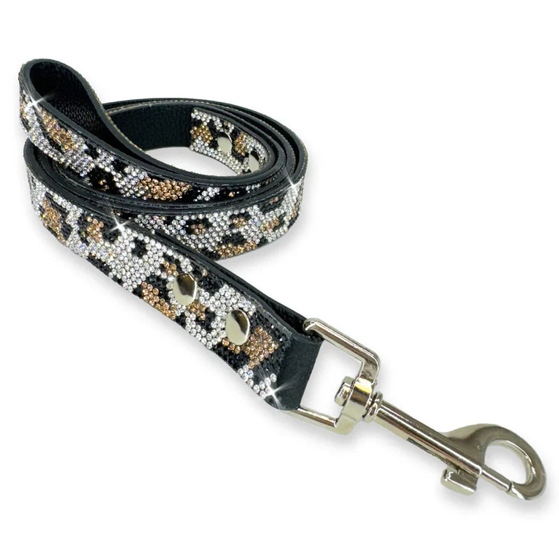 Jacqueline Kent - Leash - Silver Leopard