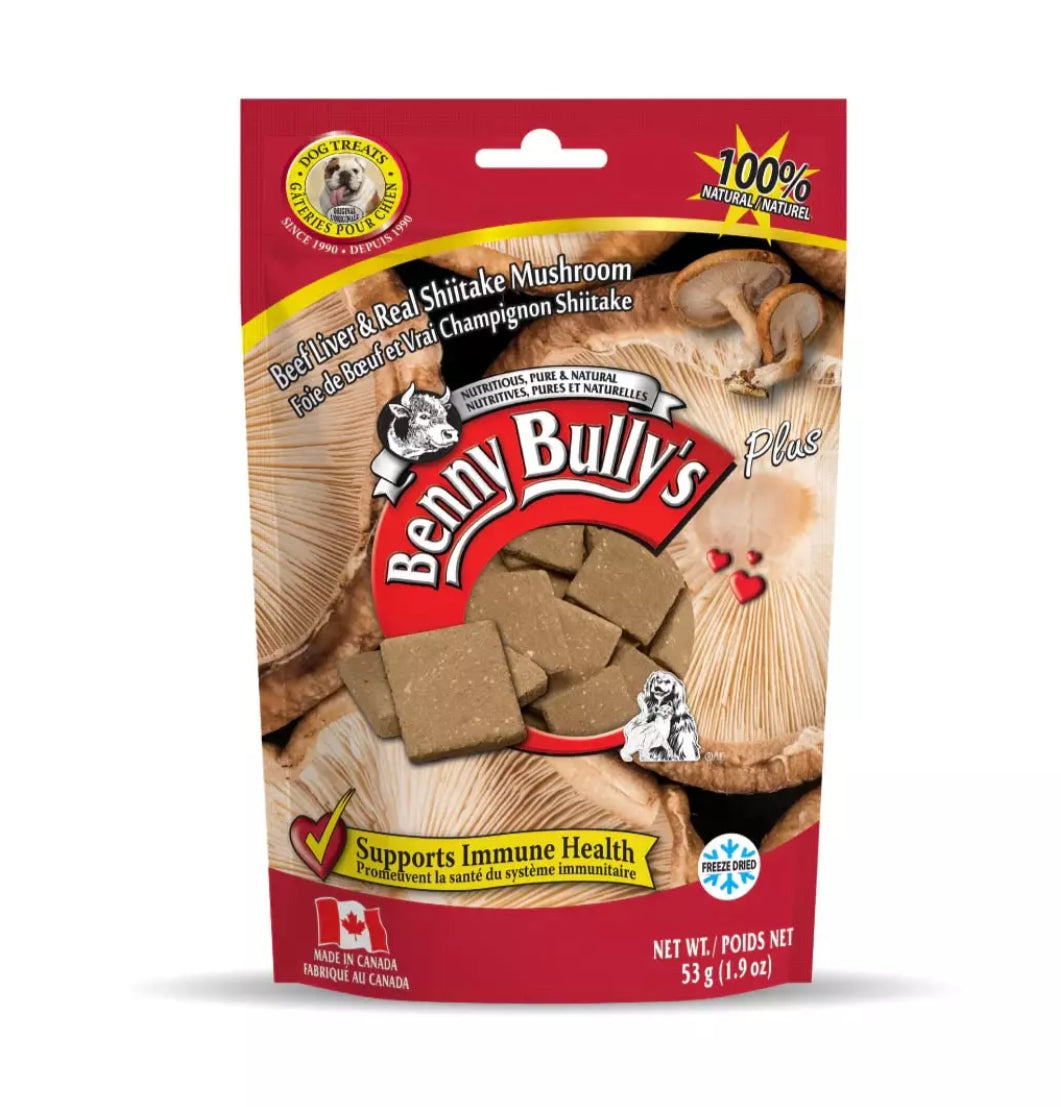Benny Bully’s Beef Liver and Real Shiitake Mushroom 53g