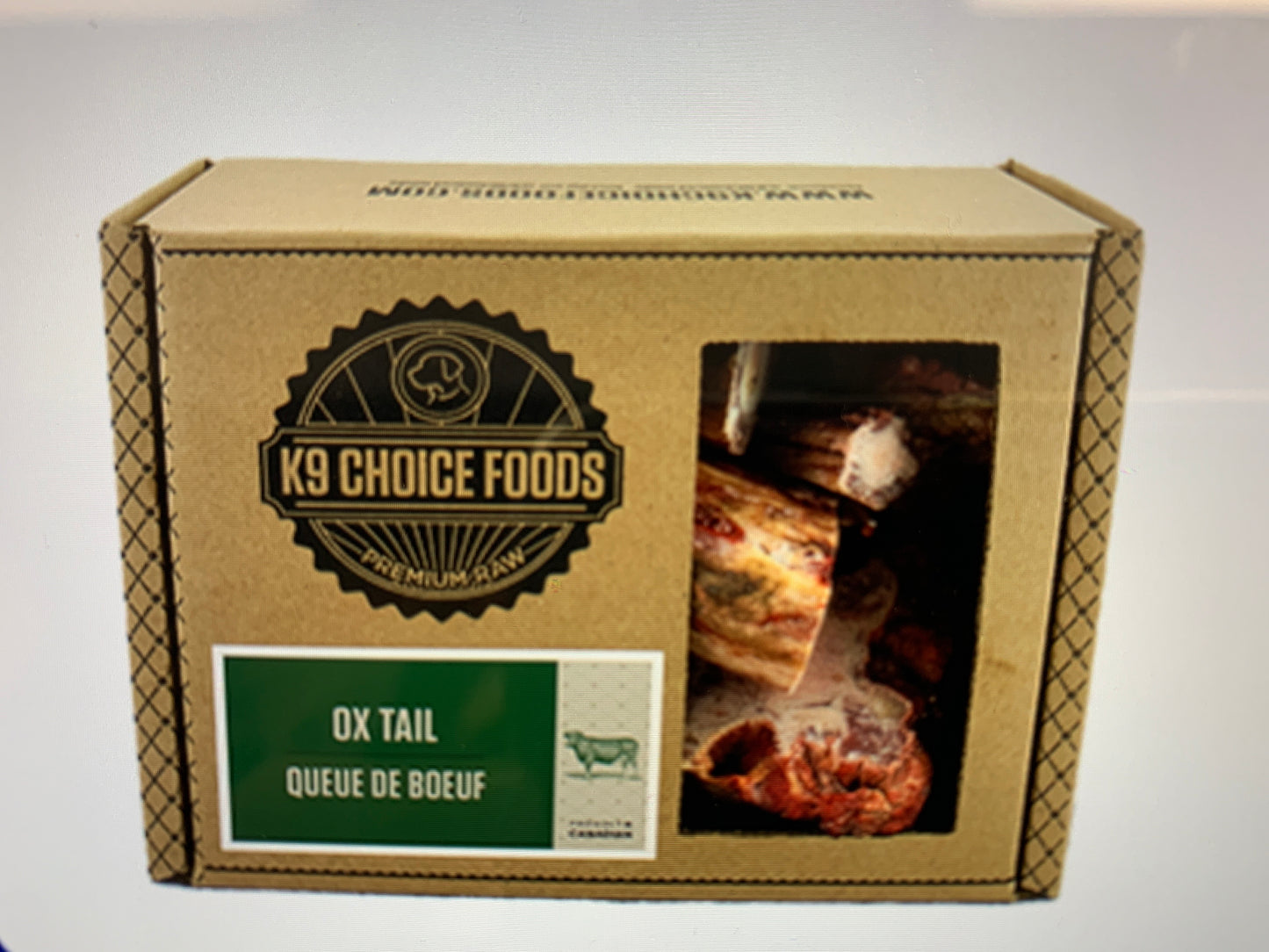 K9 Choice - Ox Tail - 0.68kg