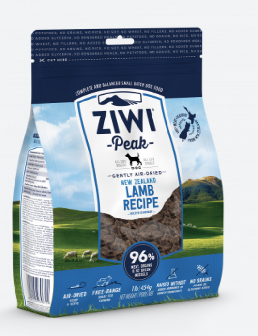 Ziwi - Dog - Lamb Recipe - 454g