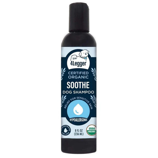 Soothe certified organic dog shampoo