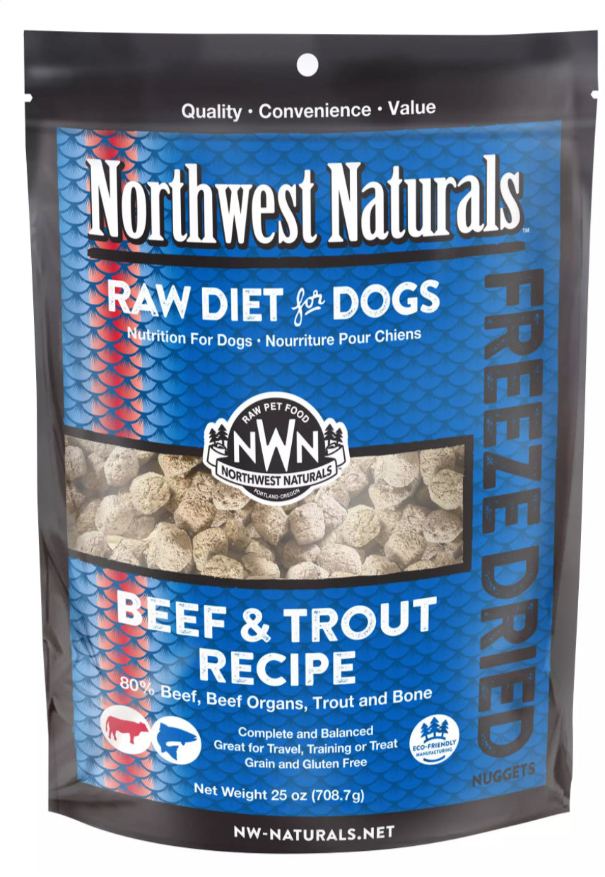 Northwest Naturals Beef & Trout Recipe 708g