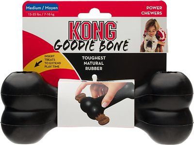 Toys - Kong Goodie Bone - Black - Large